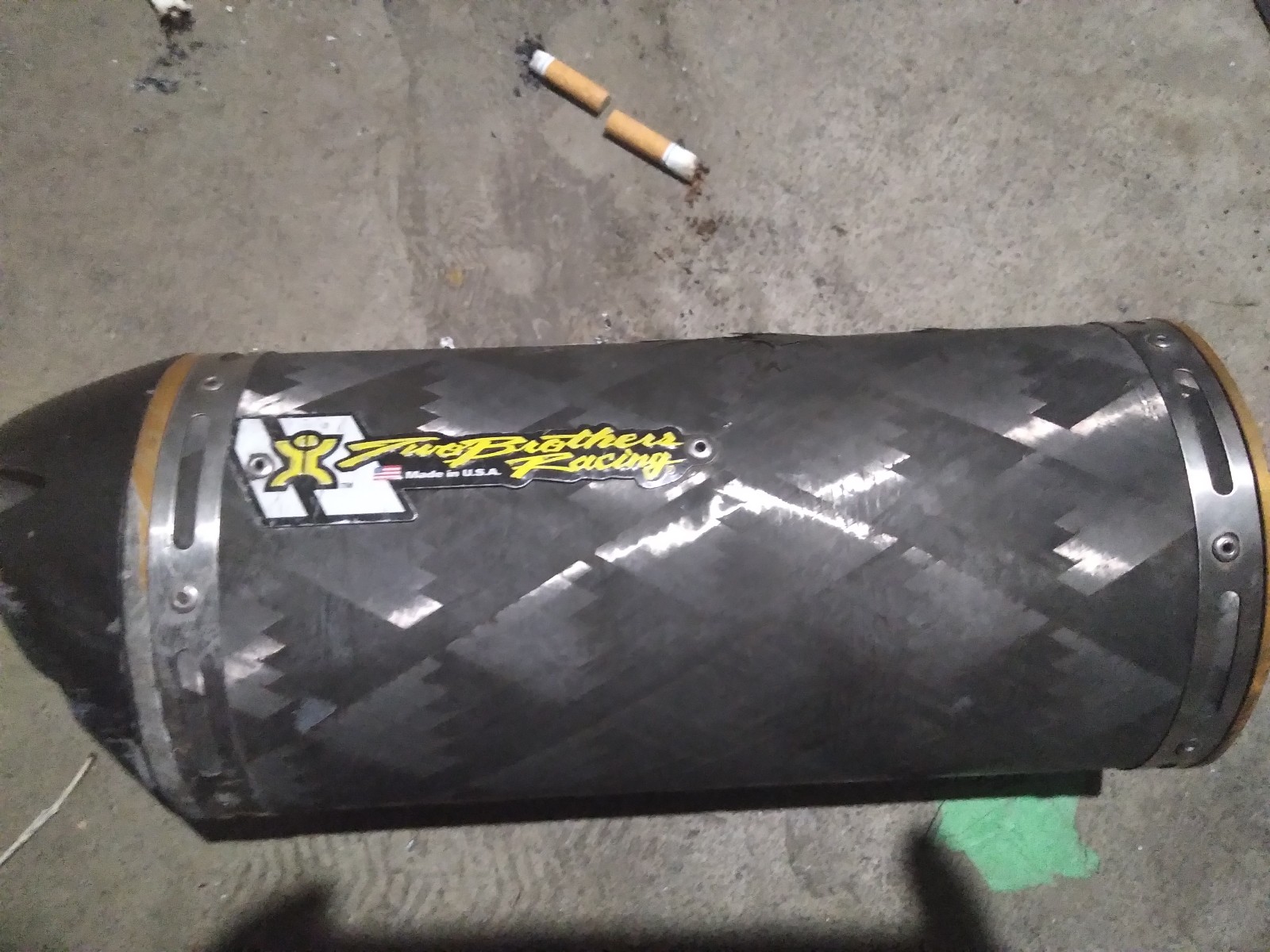 Two brothers racing exhaust