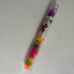 New Hashtag Building Blocks 20 Tubes-All Marked Transparent Color w/ Glitter
