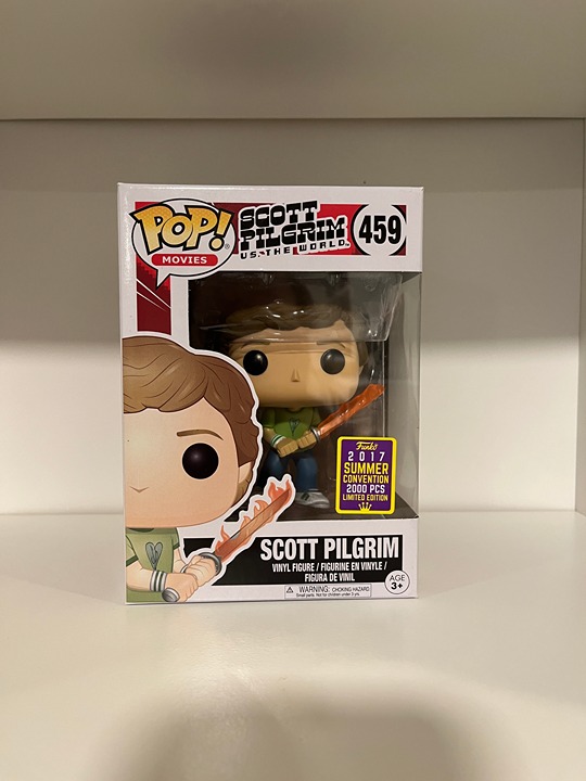 Funko Pop Scott Pilgrim 459 VS. The World 2017 Summer Convention Shared 2000 PCS