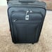 Black delsey carry on suitcase