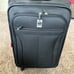 Black delsey carry on suitcase