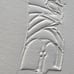 MIGUEL BERROCAL DAVID Torso HAND SIGNED 1971 EMBOSSED PRINT Spanish sculptor art