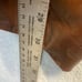Wilsons Maxima Jacket Brown Leather Collared Button Pockets Lined Size L A32