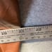 Wilsons Maxima Jacket Brown Leather Collared Button Pockets Lined Size L A32