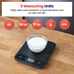 Food Kitchen Scale, Digital Grams and Ounces for Weight Loss, Baking, Cooking,