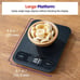 Food Kitchen Scale, Digital Grams and Ounces for Weight Loss, Baking, Cooking,