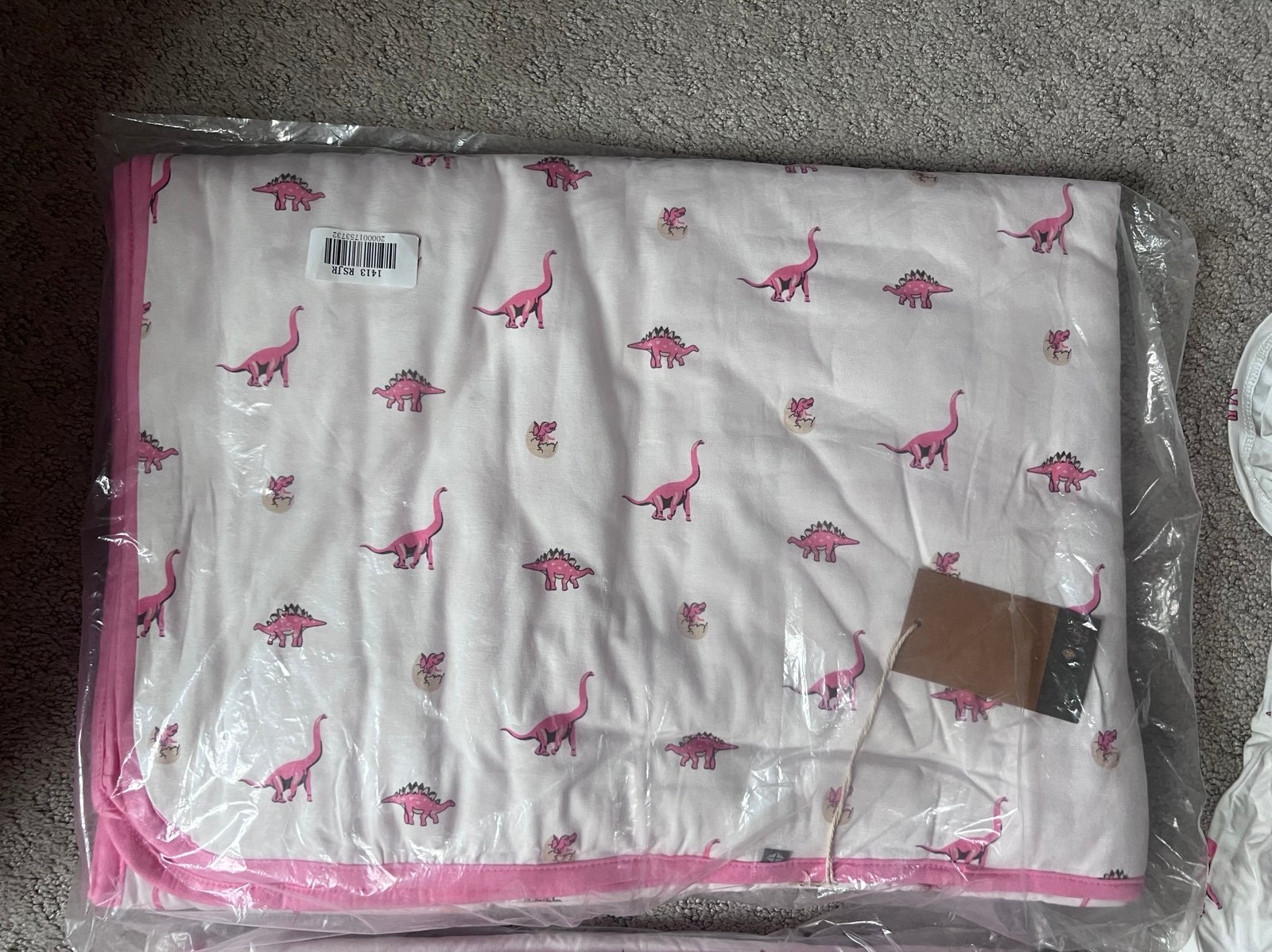 kyte baby Rose Jurassic toddler blanket