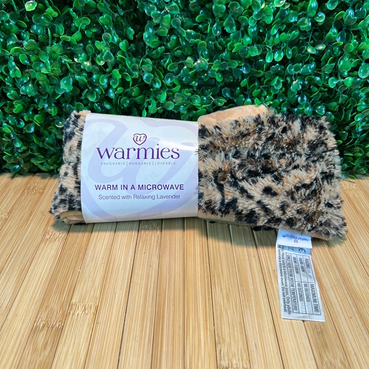 Warmies, Plush Neck Wrap, Leopard Print
