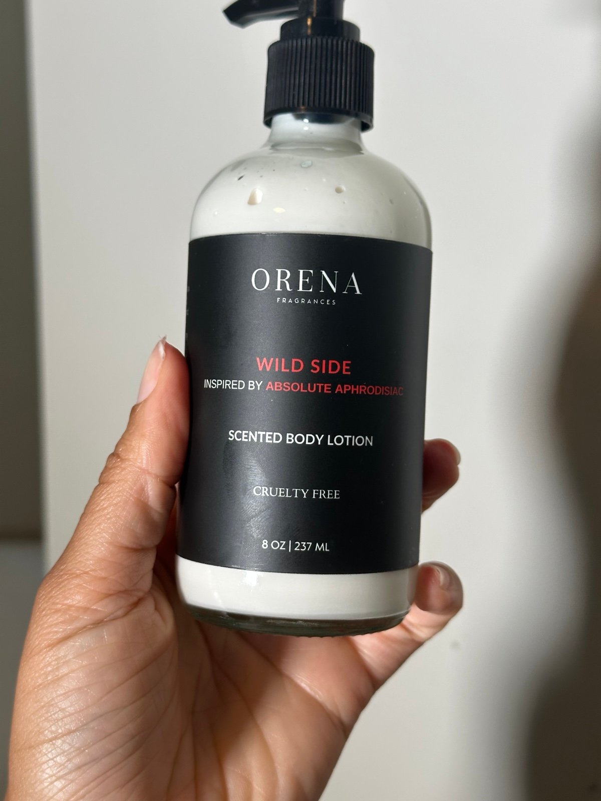 Orena fragrances body lotion wild side