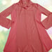 #1970 Splendid silver thread polo sleep shirt women M