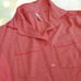 #1970 Splendid silver thread polo sleep shirt women M