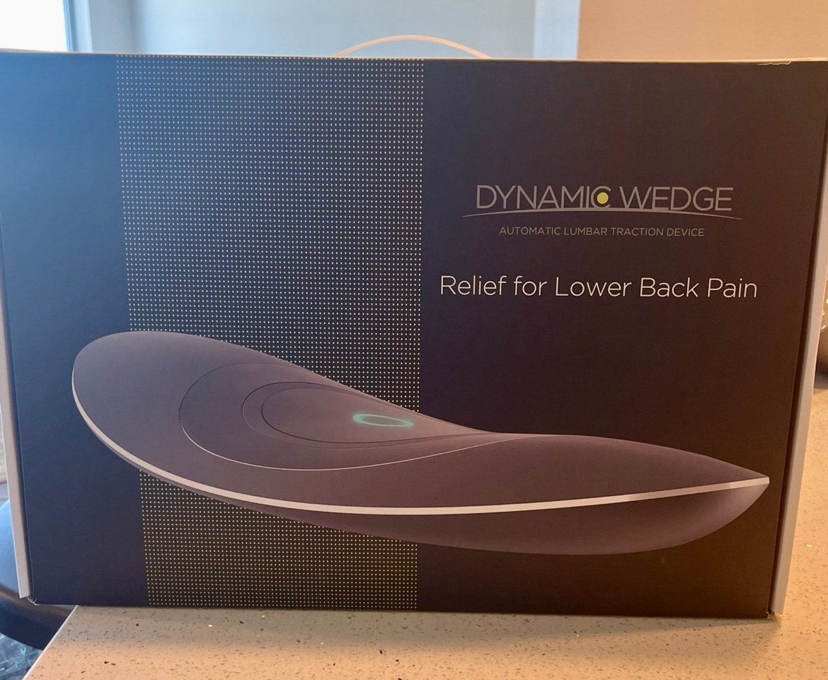 Dynamic Wedge relief for lower back pain