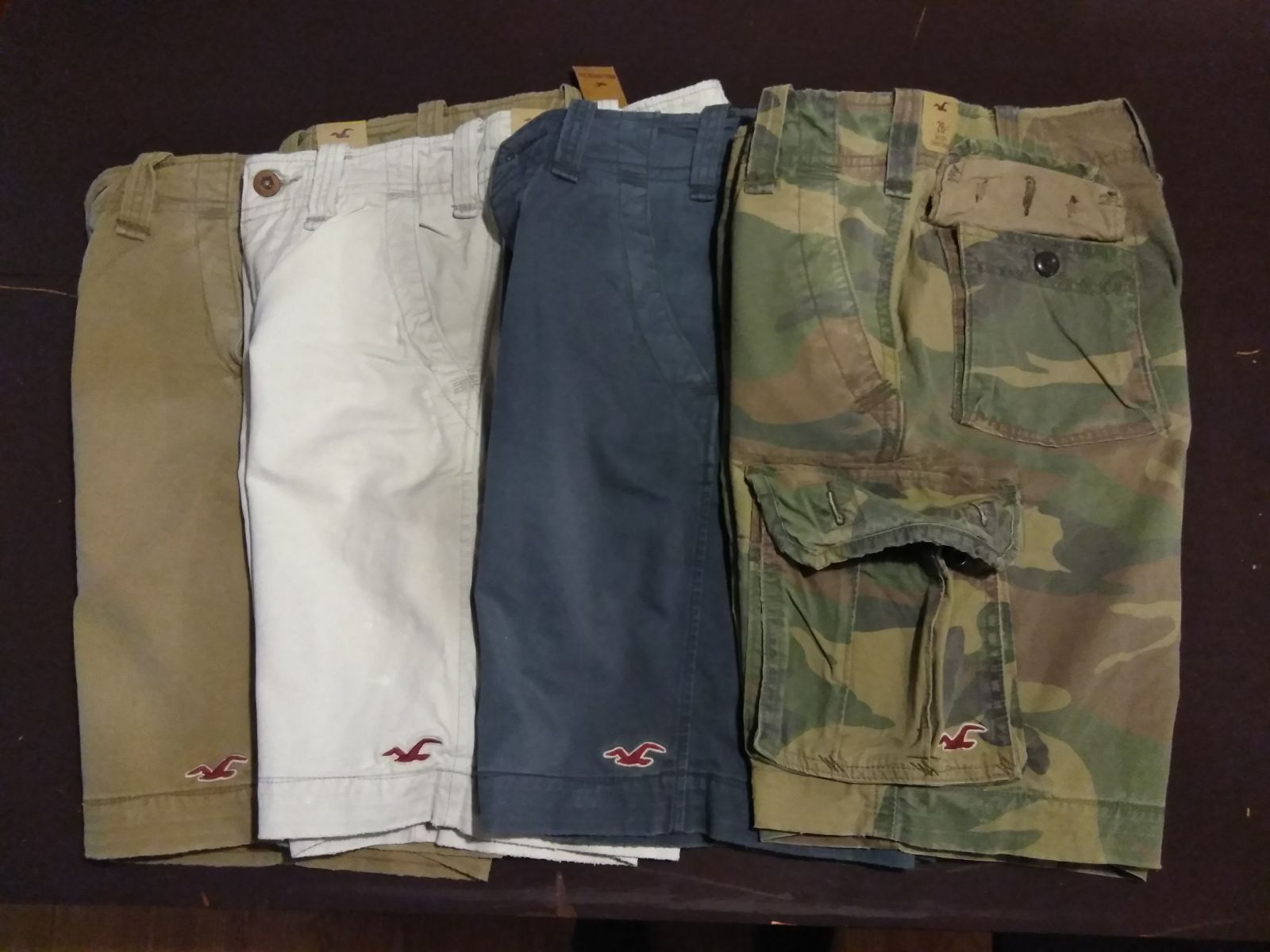 Lot of 4 Hollister Shorts size 26w BNWT