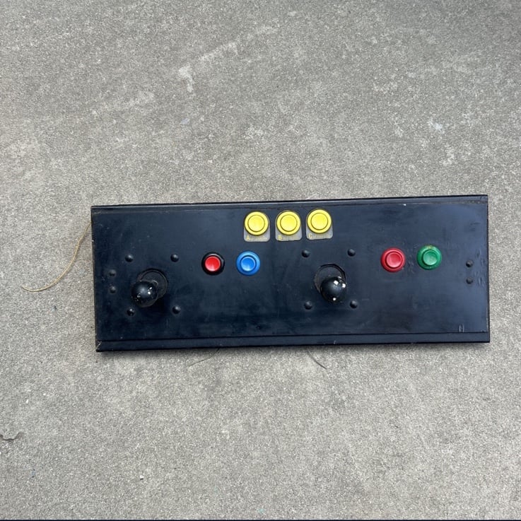 Vintage Nintendo Arcade Control Panel Converted To WWF Superstars