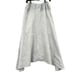 Eileen Fisher Grey Ruched Elastic Waistband Asymmetrical Hem Maxi Skirt Women XS