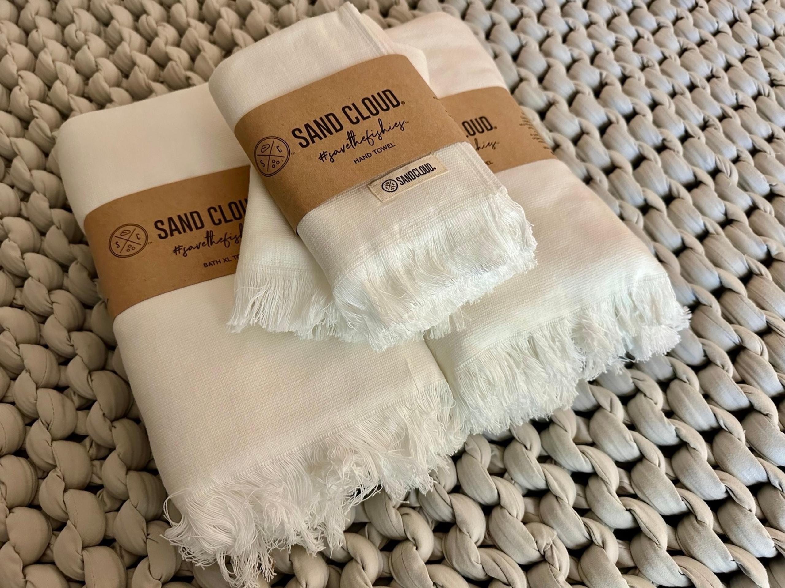 Sand Cloud bath towel set