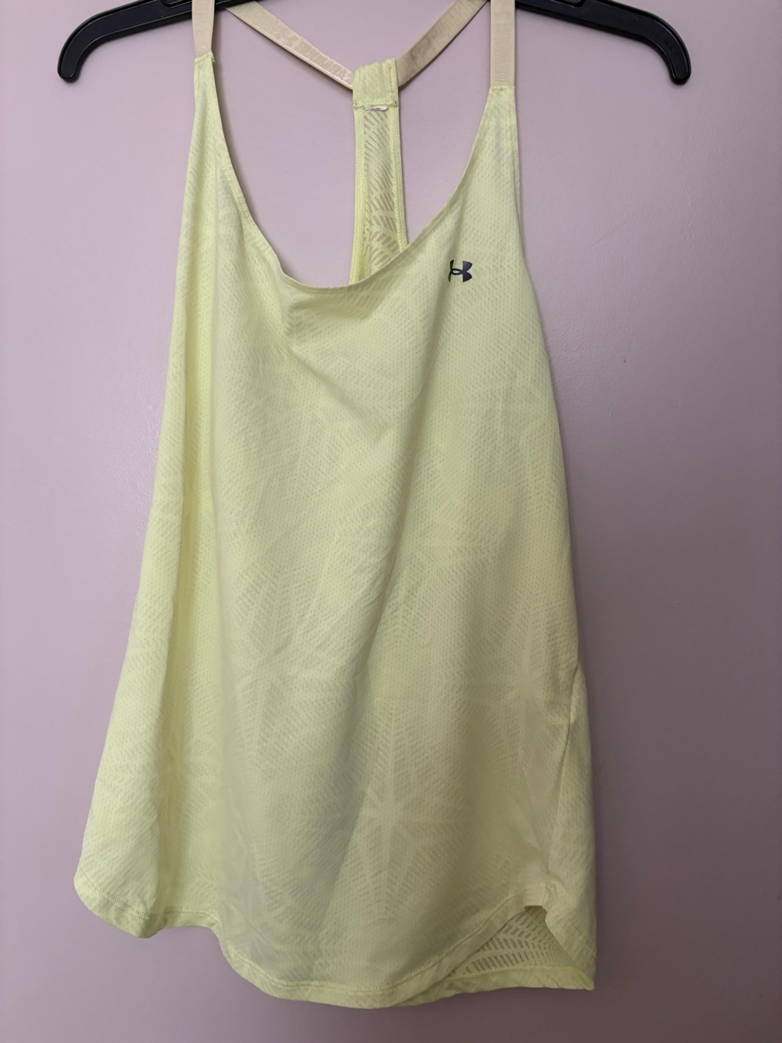 Women’s under armour athletic tank top LARGE