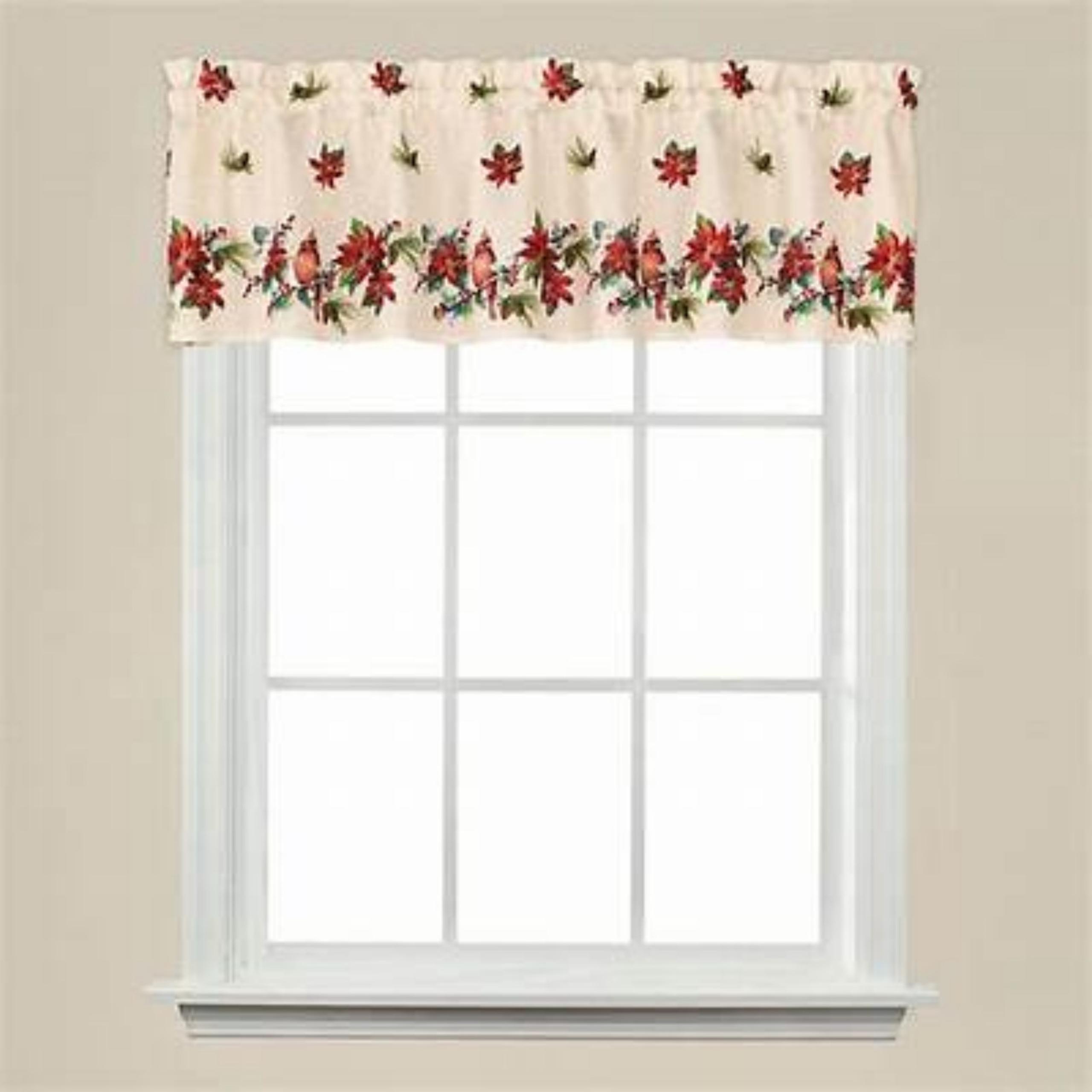 SKL HOME by Saturday Knight Ltd. Holiday Elegance Valance, 58 inches x 13 inches