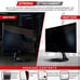 VINTEZ Acrylic 24 Inch Computer Privacy Screen Filter for Widescreen Computer Mo