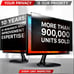 VINTEZ Acrylic 24 Inch Computer Privacy Screen Filter for Widescreen Computer Mo