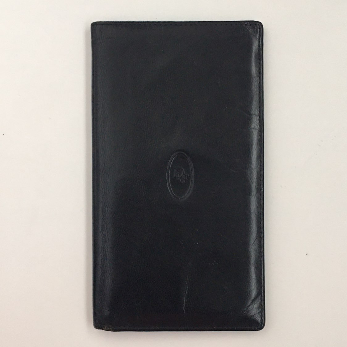 Vintage Christian Dior Checkbook Wallet
