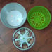 Pykal 5qt Stainless steel Salad Spinning with non-slip Button New Discontinued