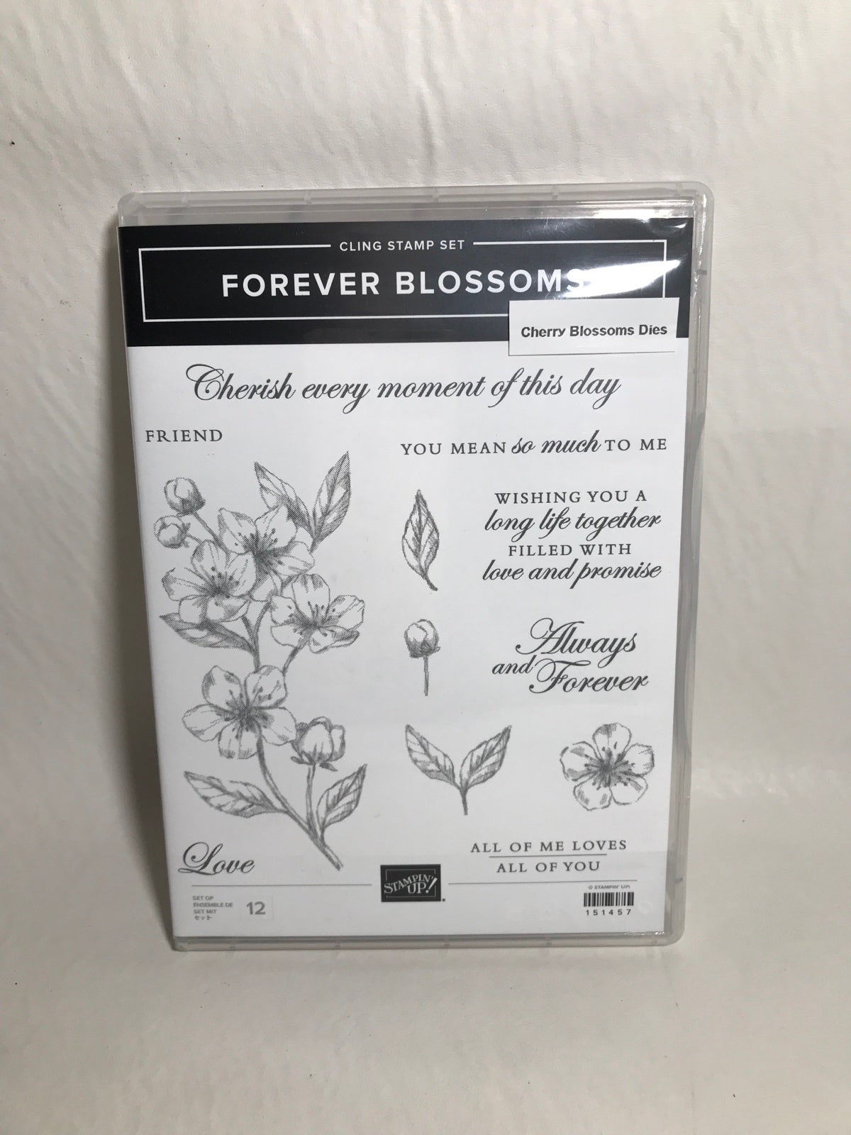 Stampin' Up! Forever Blossoms Cling Stamp Set
