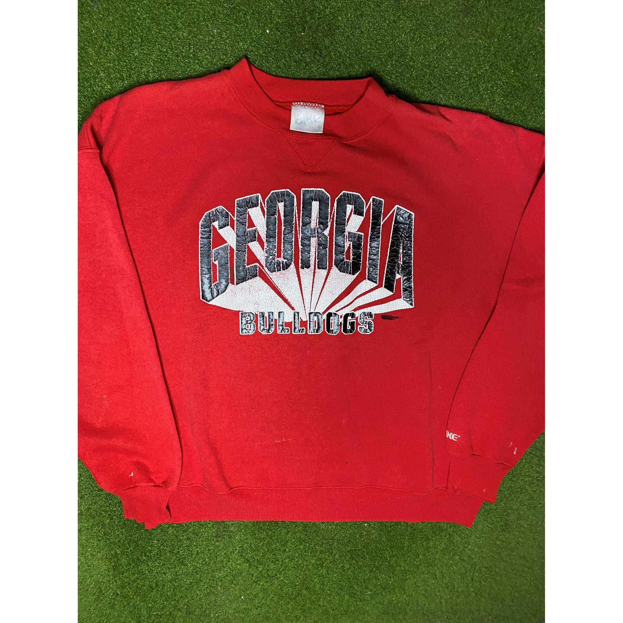 90s Georgia Bulldogs - Vintage College Sweatshirt (XL)