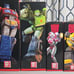TRANSFORMERS lot studio series 86 OPTIMUS PRIME, BUMBLEBEE, ARCEE, AND SPRINGER.