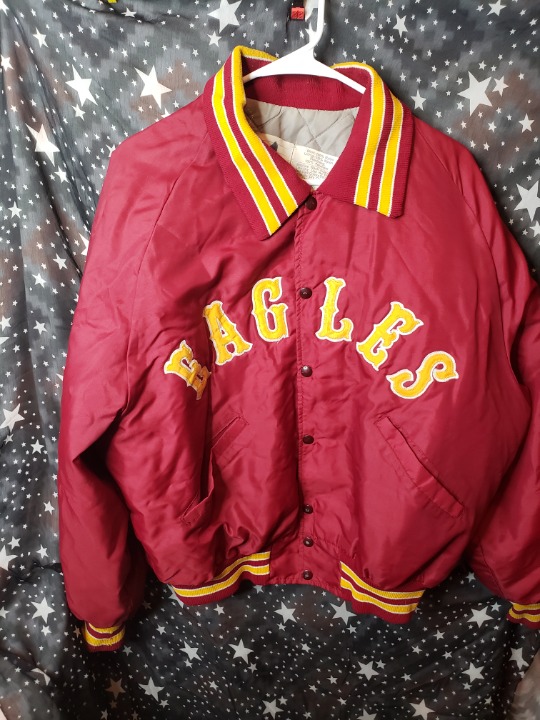 Delong Eagles Satin Sport Coat Jacket