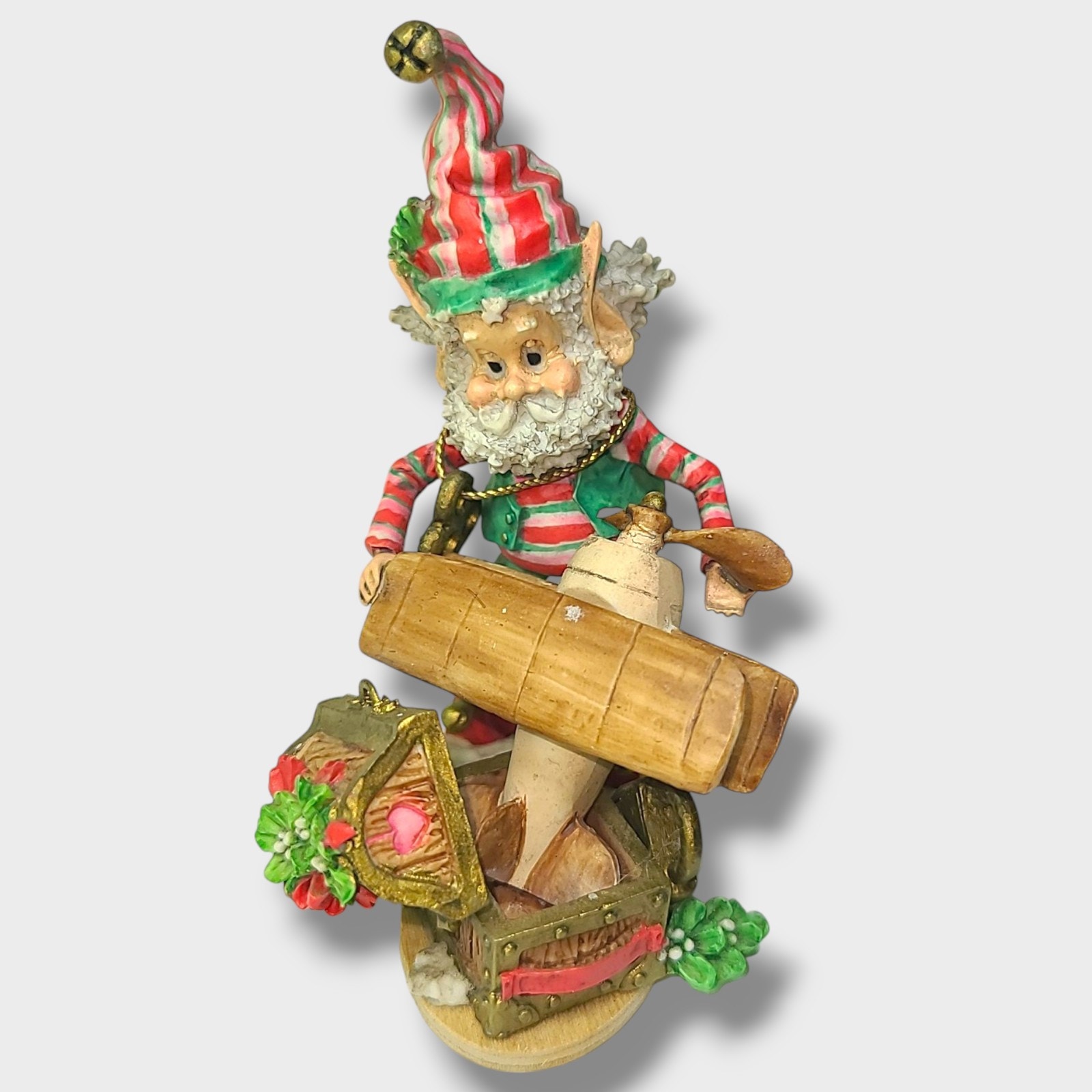Enesco The North Pole Village Mayor Mistletoe Elf 1994 S. Zimnicki 861995 *Read