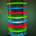 LumiSource TIME TUNNEL Lucite Light Lamp Spencer Gifts Space Rave 90s- RARE!