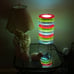 LumiSource TIME TUNNEL Lucite Light Lamp Spencer Gifts Space Rave 90s- RARE!