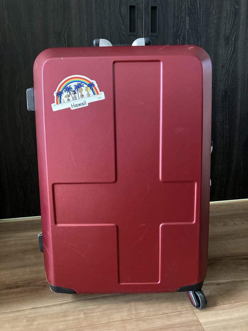 Innovator Suitcase Metallic Red