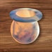 Egyptian Alabaster/marble Onyx Stone Vase Lid And Serving Tray VTG Collectible