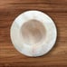 Egyptian Alabaster/marble Onyx Stone Vase Lid And Serving Tray VTG Collectible