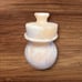 Egyptian Alabaster/marble Onyx Stone Vase Lid And Serving Tray VTG Collectible