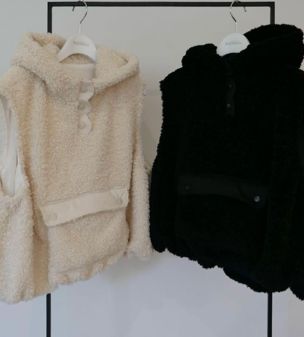 バイヤー厳選用品 Rosy Vests Sweater Vest Boa Teddy Monster ジャケット・アウター