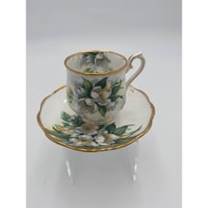 Vintage 1940 Royal Albert fine China England Blossom set cup and Saucer