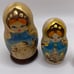 Rare Vintage Russian Matryoshka Nesting Doll Hand Crafted 5 Dolls