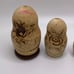 Rare Vintage Russian Matryoshka Nesting Doll Hand Crafted 5 Dolls