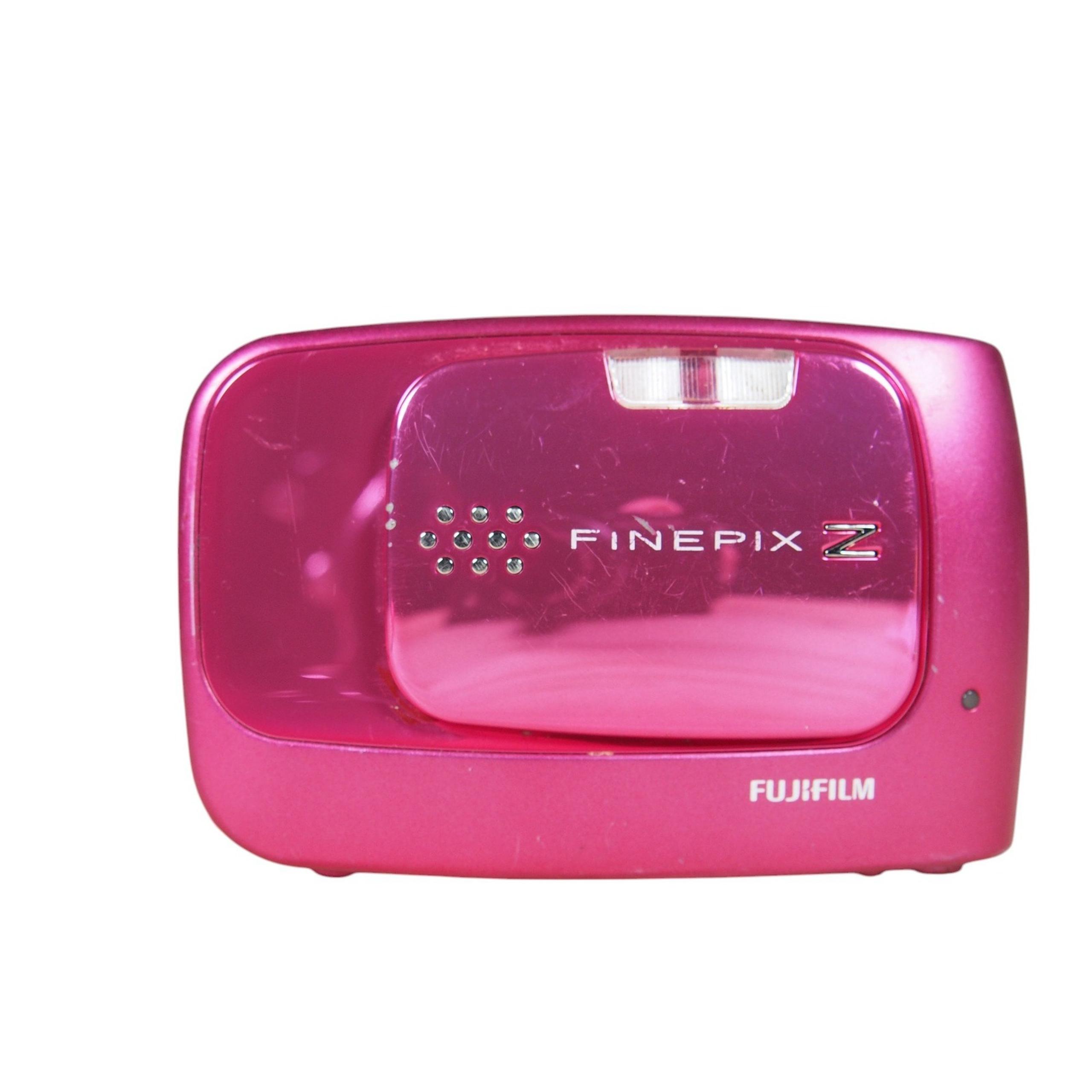 Fujifilm Finepix Z30 10.0MP Digital Camera Bundle Pink w/Charger + Battery EUC