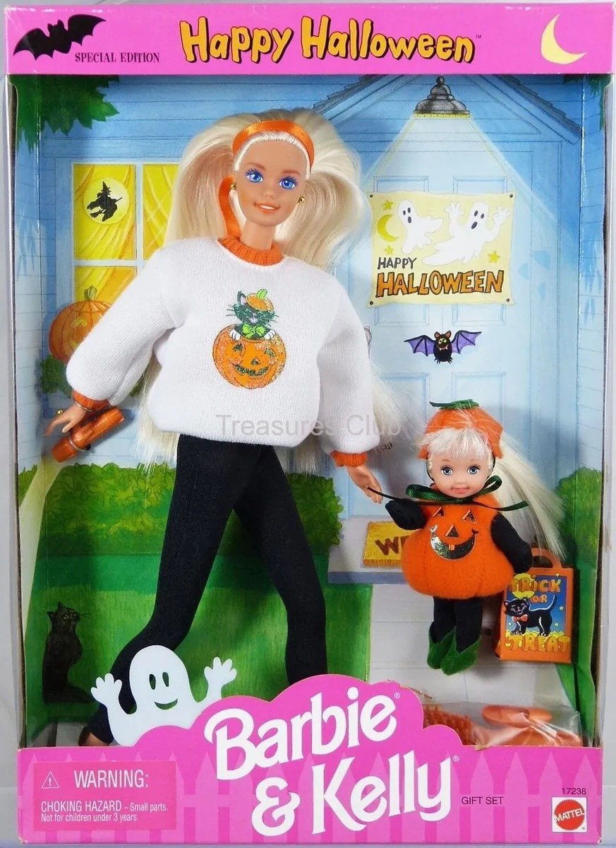 1996 Happy Halloween Barbie Kelly