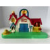 Fisher Price Little People Farm Barn Play Set Vintage 1987 Interactive Working