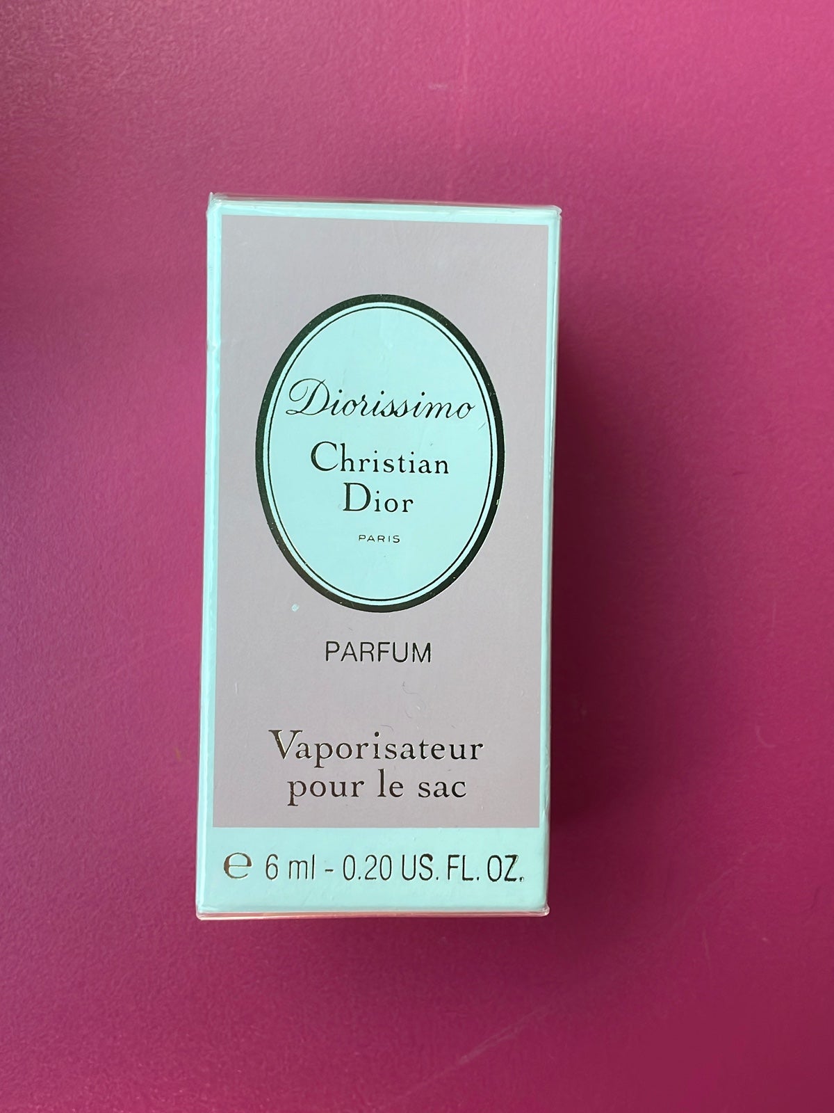 Vintage NIB/Cellophane/Sticker - Diorissmo Christian Dior Paris Parf .20 oz