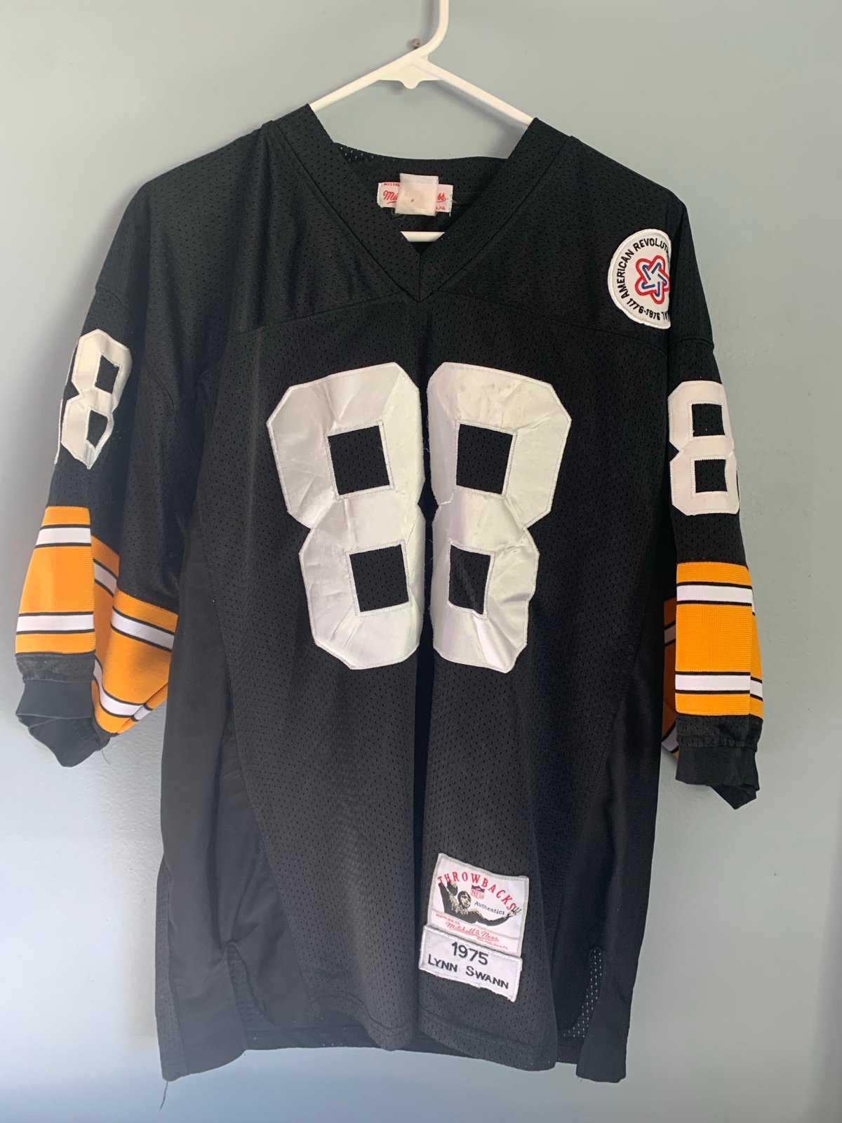Mitchell and ness Lynn swann throwback jersey