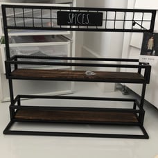 RAE DUNN SPICES. Rack