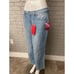 Wax Jean Light Blue Mom Jean Size 13 / 31
