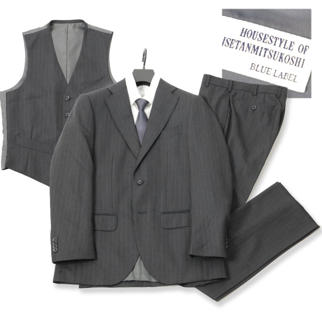037 Brand New ♥ Mitsukoshi Isetan Three-Piece Business Suit Isetan Men’s Y4