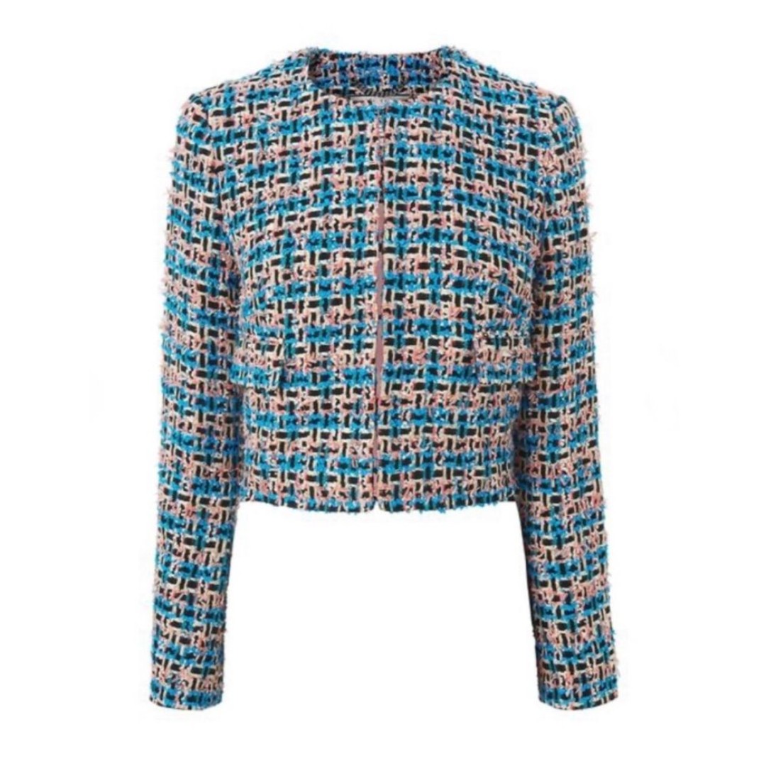 Linton for L.K. Bennett Echo Colour Tweed Blazer Jacket